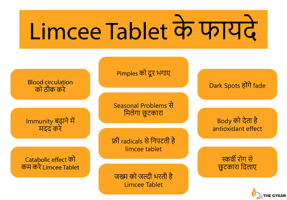 Limcee Tablet Uses in Hindi